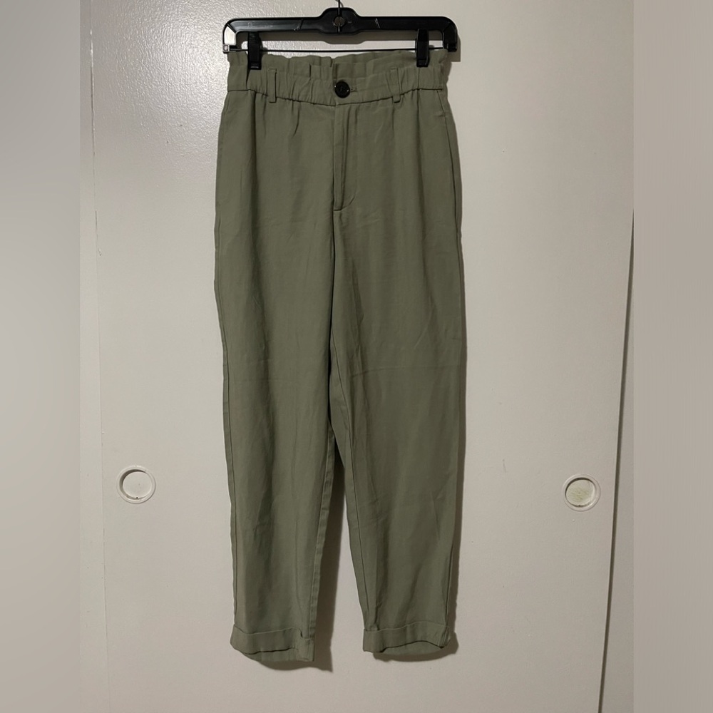 Zara olive green pants